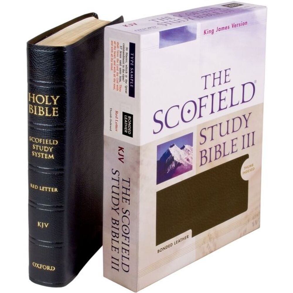 Scofield Study Bible III-KJV -- Oxford University Press